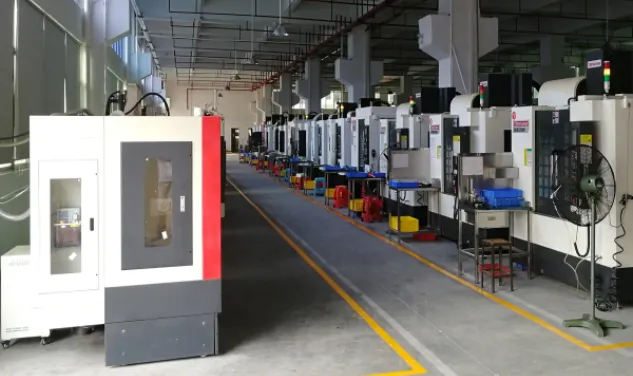 CNC 가공 구역